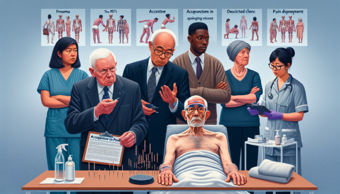 Timeline of acupuncture in Britain from 1970s to present, showing growth and NHS integration.
